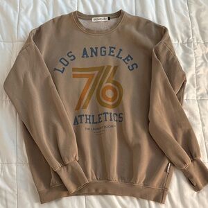 The Laundry Room Los Angeles Athletics Crewneck Oversized Sweatshirt